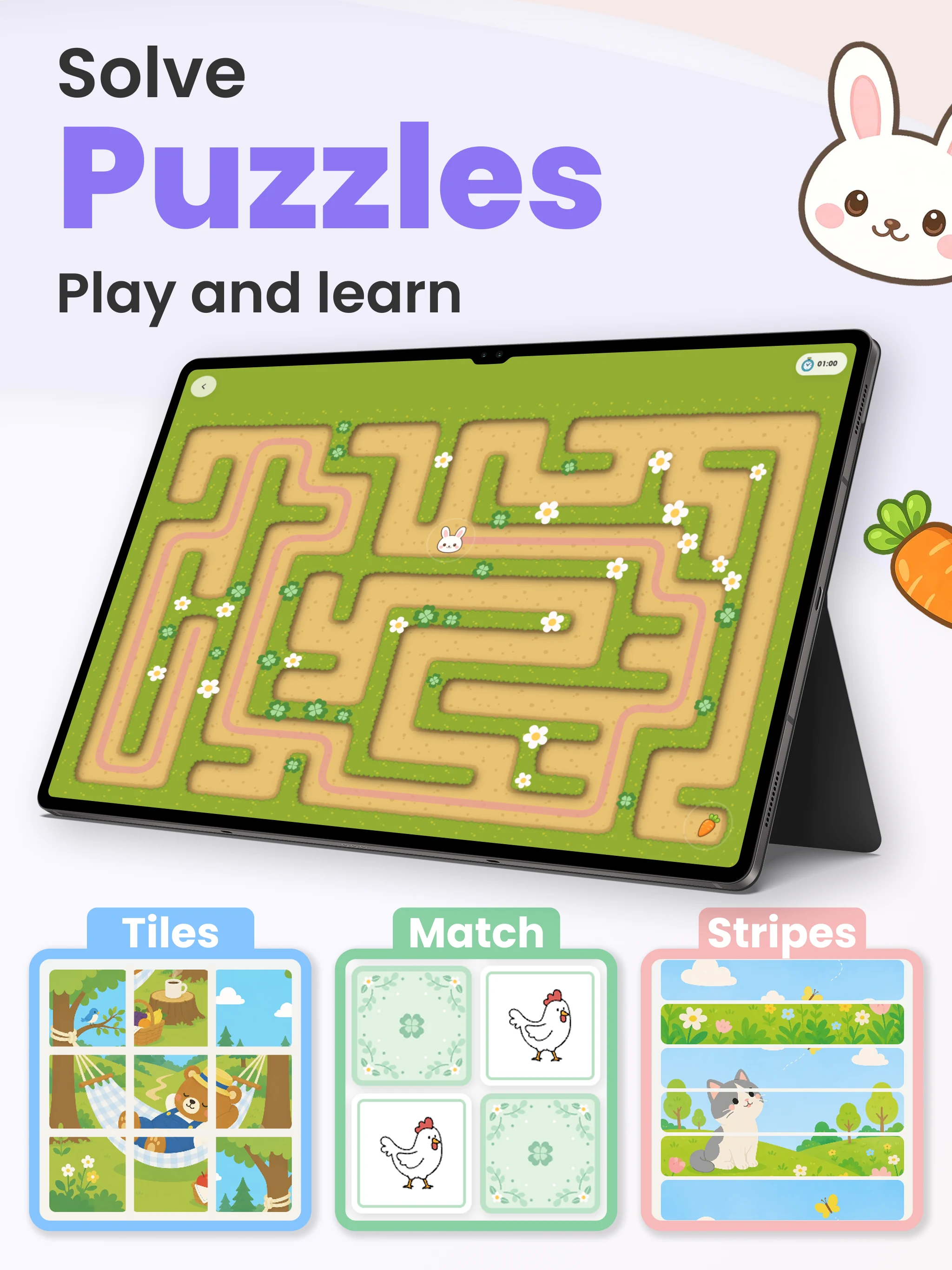 Penki Puzzle: Puzzles for kids screenshot